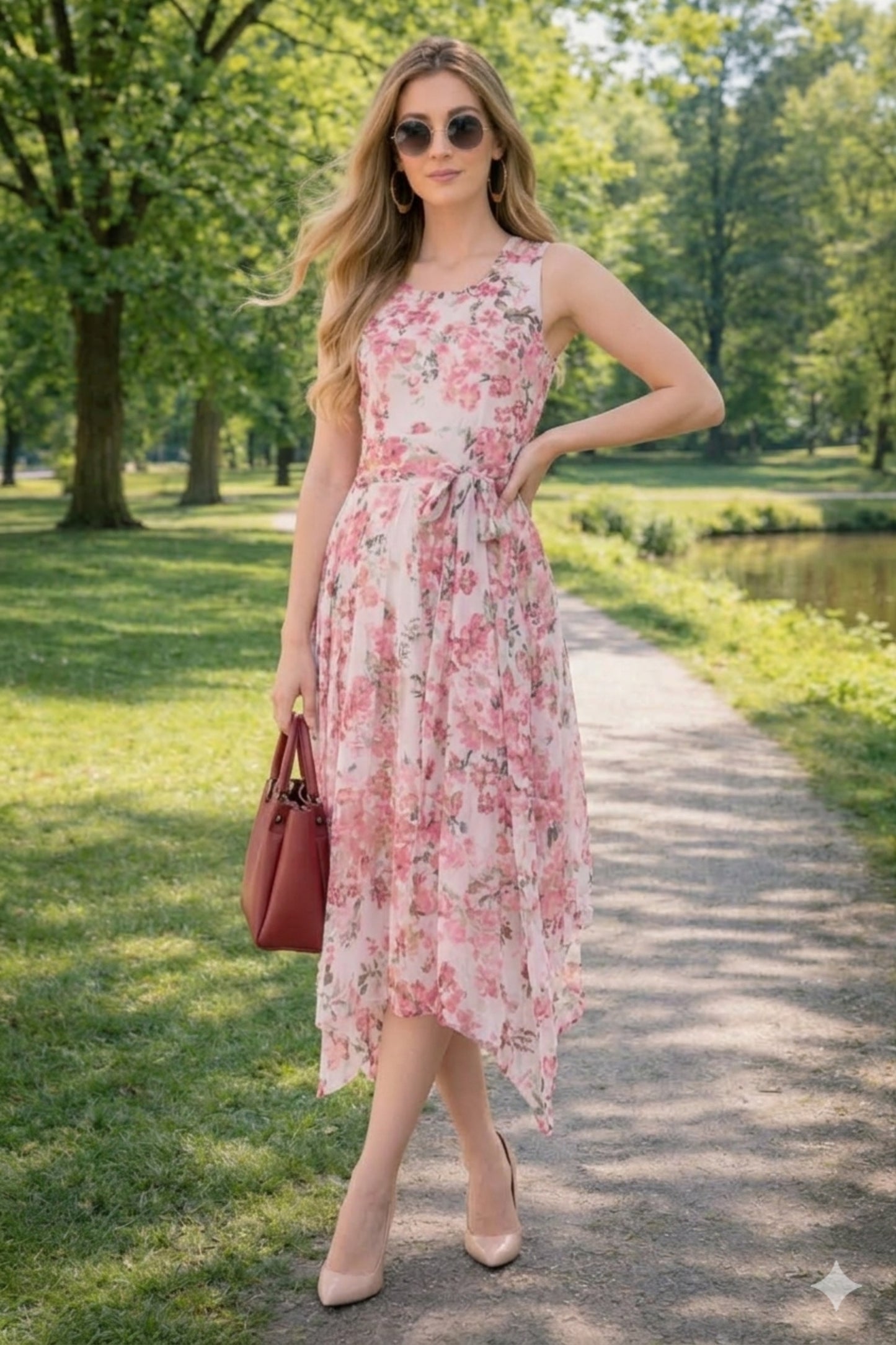 White Eyelet Lace Puff Sleeve Top