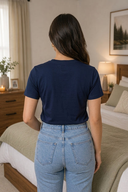Essential Crew-Neck Cotton T-Shirt | 6 Classic Colors